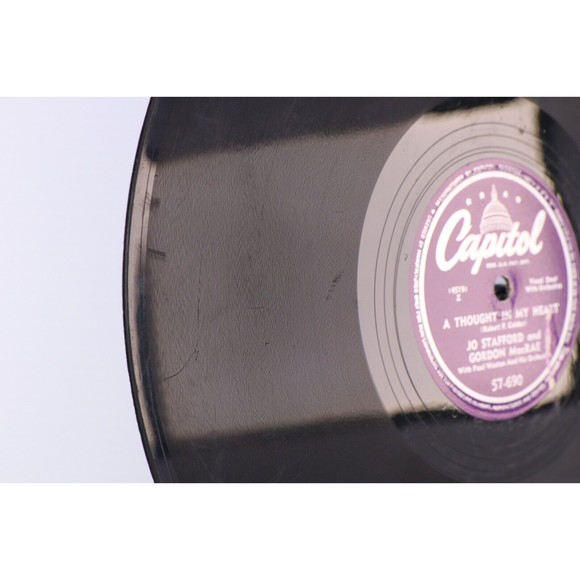 Jo Stafford, Gordon MacRae - Whispering Hope 1949 Polka 10" 78 rpm Record 57-690 - Picture 16 of 16